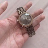  Shop Authentic Michael Kors Darci Quartz Brown Dial Brown Steel Strap Watch For Women - MK3416 - Luxxuri
