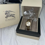  Shop Authentic Burberry Heritage Silver Dial Two Tone Steel Strap Watch for Women - BU1857 - Luxxuri