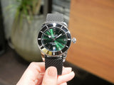  Shop Authentic Breitling Superocean Heritage B20 Automatic 46 Green Dial Black Mesh Bracelet Watch for Men - AB2020121L1S1 - Luxxuri