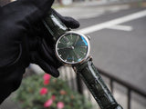  Shop Authentic IWC Portofino Automatic Green Dial Green Leather Strap Watch for Women - IW357405 - Luxxuri