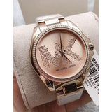  Shop Authentic Michael Kors Bradshaw Quartz Gold Dial Gold Steel Strap Watch For Women - MK6555 - Luxxuri