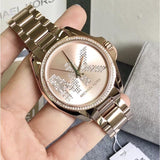  Shop Authentic Michael Kors Bradshaw Quartz Gold Dial Gold Steel Strap Watch For Women - MK6555 - Luxxuri