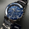  Shop Authentic Maserati Competizione Chronograph Blue Dial Black Steel Strap Watch For Men - R8873600005 - Luxxuri