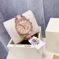  Shop Authentic Michael Kors Ritz Chronograph Mother of Pearl White Dial Two Tone Steel Strap Watch For Women - MK6769 - Luxxuri