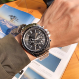  Shop Authentic Hugo Boss Driver Chronograph Black Dial Silver Steel Strap Watch For Men - 1513080 - Luxxuri