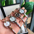  Shop Authentic Gucci Horsebit Collection Black Dial Rose Gold Steel Strap Watch For Women - YA139507 - Luxxuri