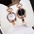 Shop Authentic Gucci Horsebit Collection Black Dial Rose Gold Steel Strap Watch For Women - YA139507 - Luxxuri