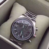  Shop Authentic Gucci G Timeless Brown Dial Silver Steel Strap Watch For Men - YA126248 - Luxxuri