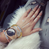  Shop Authentic Michael Kors Channing Black Dial Rose Gold Steel Strap Watch For Women - MK5937 - Luxxuri