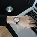  Shop Authentic Calvin Klein Impetuos Silver Dial Rose Gold Steel Strap Watch for Women - K4F2N616 - Luxxuri