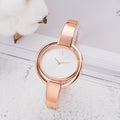  Shop Authentic Calvin Klein Impetuos Silver Dial Rose Gold Steel Strap Watch for Women - K4F2N616 - Luxxuri