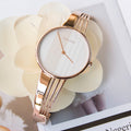  Shop Authentic Calvin Klein Drift White Dial Rose Gold Steel Strap Watch for Women - K6S2N616 - Luxxuri