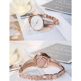  Shop Authentic Calvin Klein Drift White Dial Rose Gold Steel Strap Watch for Women - K6S2N616 - Luxxuri