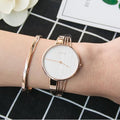  Shop Authentic Calvin Klein Drift White Dial Rose Gold Steel Strap Watch for Women - K6S2N616 - Luxxuri