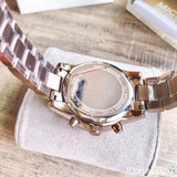  Shop Authentic Michael Kors Ritz Chronograph Brown Dial Brown Steel Strap Watch For Women - MK6529 - Luxxuri