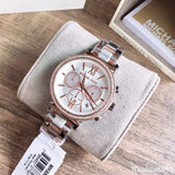  Shop Authentic Michael Kors Sofie Chronograph Quartz White Dial Two Tone Steel Strap Watch For Women - MK6558 - Luxxuri