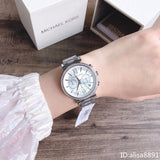  Shop Authentic Michael Kors Sofie Chronograph Quartz White Dial Two Tone Steel Strap Watch For Women - MK6558 - Luxxuri