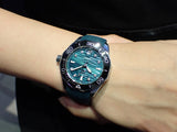  Shop Authentic Tag Heuer Aquaracer Professional 300 Automatic Diamonds Green Dial Green Rubber Strap Watch for Women - WBP231G.FT6226 - Luxxuri