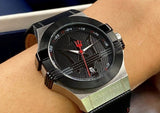  Shop Authentic Maserati Potenza Black Dial Black Leather Strap Watch For Men - R8851108001 - Luxxuri
