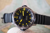  Shop Authentic IWC Aquatimer Automatic 2000 Black Dial Black Rubber Strap Watch for Men - IW358001 - Luxxuri