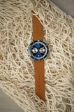  Shop Authentic Hugo Boss Santiago Blue Dial Brown Leather Strap Watch for Men - 1513860 - Luxxuri