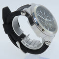 Michael Kors Dylan Chronograph Black Dial Black Rubber Strap Watch For Men - MK8903