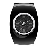  Shop Authentic Emporio Armani Casual Analog Black Dial Black Leather Strap Watch For Women - AR0739 - Luxxuri