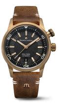  Shop Authentic Maurice Lacroix Pontos S Diver Automatic Black Dial Brown Leather Strap Watch For Men - PT6248-BRZ01-330-2 - Luxxuri