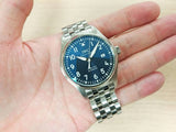  Shop Authentic IWC Le Petit Prince XVIII Edition Blue Dial Silver Steel Strap Watch for Men - IW327014 - Luxxuri