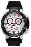  Shop Authentic Tissot T Race Chronograph White Dial Black Rubber Strap Watch for Men - T048.417.27.037.00 - Luxxuri