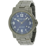  Shop Authentic Michael Kors Paxton Analog Blue Dial Grey Steel Strap Watch For Men - MK8499 - Luxxuri