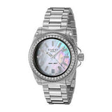  Shop Authentic Gucci Dive Diamonds Mother of Pearl Dial Silver Steel Strap Watch For Women - YA136406 - Luxxuri