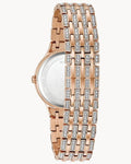  Shop Authentic Bulova Crystal Collection Silver Crystals Dial Two Tone Steel Strap Watch for Women - 98L235 - Luxxuri