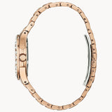  Shop Authentic Bulova Phantom White Dial with Swarovski Baguettes Rose Gold Steel Strap Watch for Women - 98L268 - Luxxuri