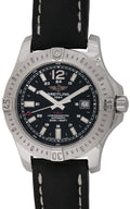  Shop Authentic Breitling Colt Automatic 44mm Black Dial Leather Strap Mens Watch - A1738811/BD44/435X - Luxxuri