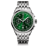 Shop Authentic Breitling Premier B01 Chronograph 42 Green Dial Silver Steel Strap Watch for Men - AB0145371L1A1 - Luxxuri