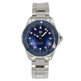  Shop Authentic Tag Heuer Aquaracer Diamonds Blue Dial Silver Steel Strap Watch for Women - WAY131L.BA0748 - Luxxuri