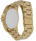 Michael Kors Bradshaw Quartz Gold Dial Gold Steel Strap Watch For Women - MK6555