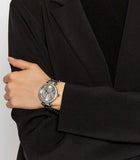  Shop Authentic Michael Kors Parker Quartz Silver Dial Silver Steel Strap Watch For Women - MK6658 - Luxxuri