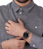  Shop Authentic Emporio Armani Luigi Analog Black Dial Silver Mesh Bracelet Watch For Men - AR11272 - Luxxuri