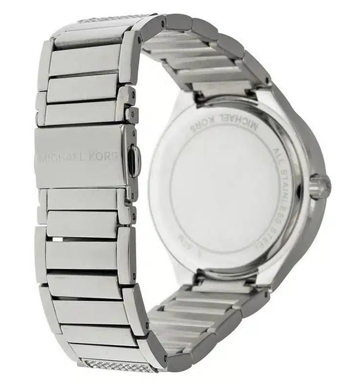  Shop Authentic Michael Kors Kerry Crystal Pave Silver Dial Silver Steel Strap Watch For Women - MK3359 - Luxxuri