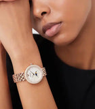  Shop Authentic Emporio Armani Rosa Mother of Pearl Dial Rose Gold Steel Strap Watch For Women - AR11462 - Luxxuri