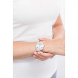  Shop Authentic Guess Cosmo Diamonds Silver Dial Silver Steel Strap Watch For Women - GW0033L1 - Luxxuri