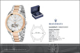  Shop Authentic Maserati Traguardo Automatic White Dial Two Tone Steel Strap Watch For Men - R8823112001 - Luxxuri