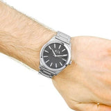  Shop Authentic Armani Exchange Nico Analog Black Dial Silver Steel Strap Watch For Men - AX2320 - Luxxuri