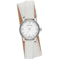  Shop Authentic Burberry Utilitarian White Dial White Leather Strap Watch for Women - BU7846 - Luxxuri