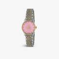  Shop Authentic Gucci G Timeless Quartz Pink Dial Two Tone Steel Strap Watch For Women - YA1265030 - Luxxuri