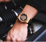  Shop Authentic Maserati Potenza Limited Edition Automatic Skeleton Black Dial Black Leather Strap Watch For Men - R8821108025 - Luxxuri