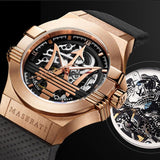  Shop Authentic Maserati Potenza Limited Edition Automatic Skeleton Black Dial Black Leather Strap Watch For Men - R8821108025 - Luxxuri