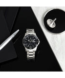  Shop Authentic Maserati Competizione Automatic Black Dial Silver Steel Strap Watch For Men - R8823100002 - Luxxuri